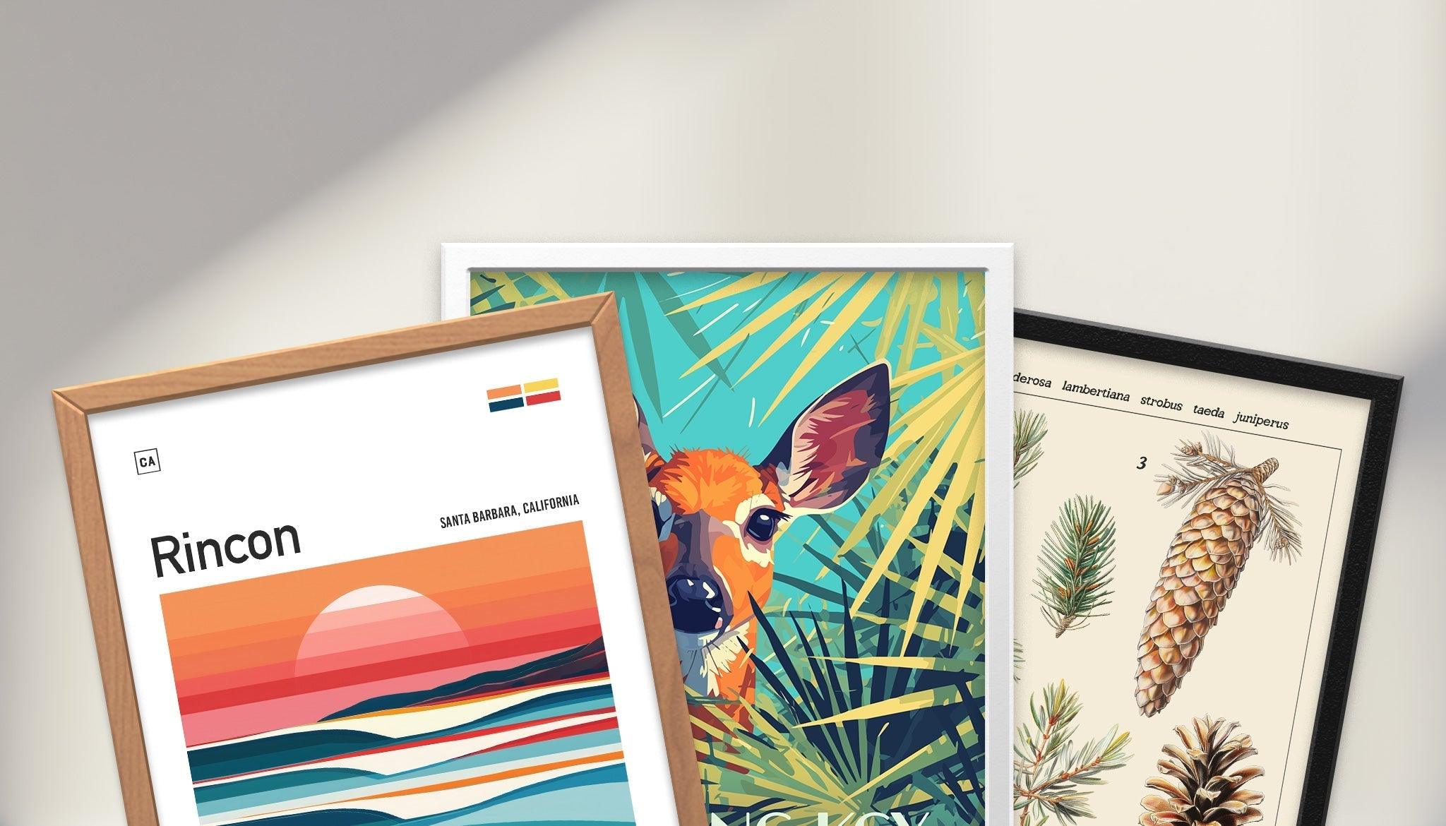Poster Framing 101: How to Frame Posters to Enhance Your Decor - Swell Scenes