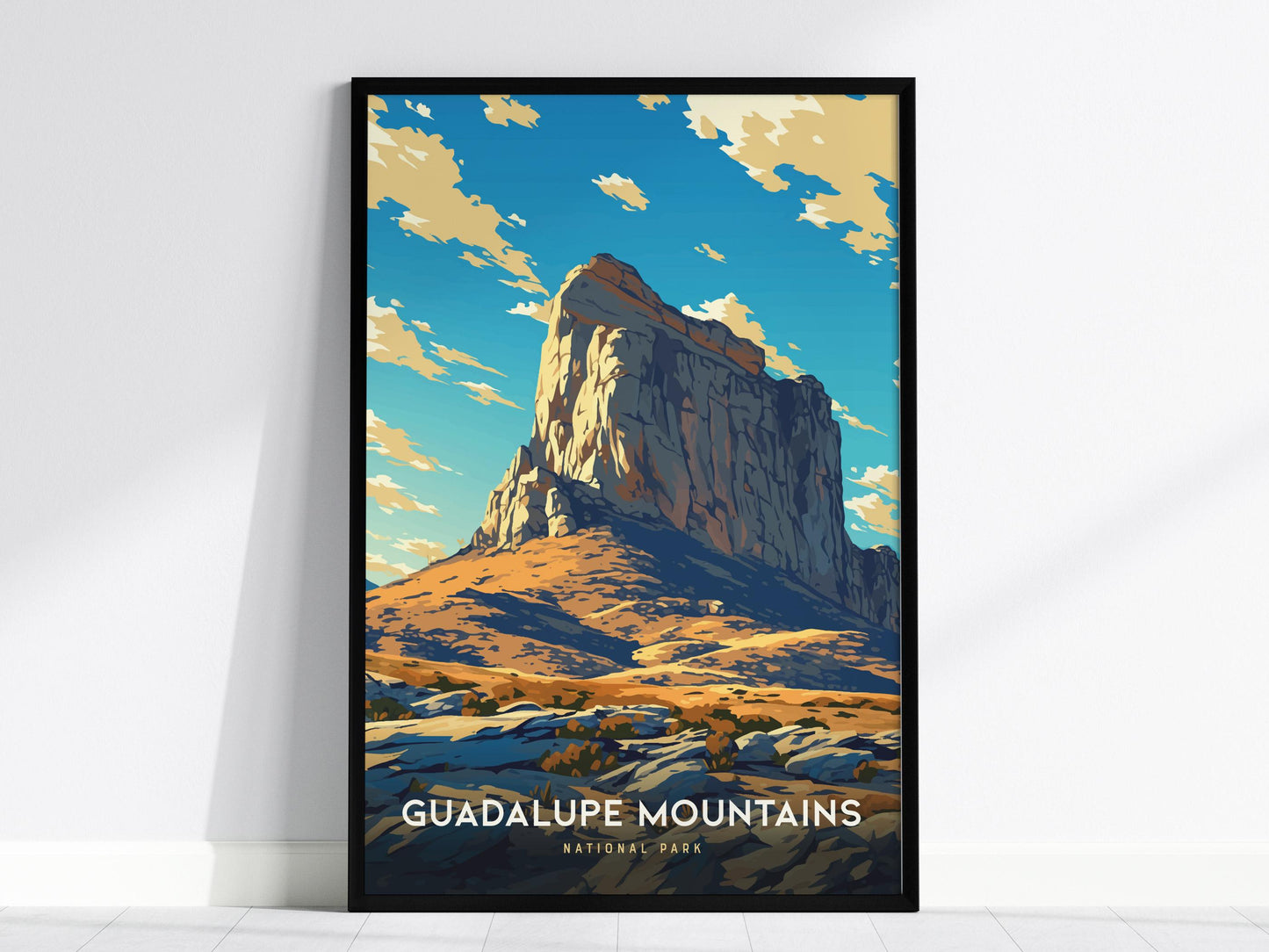 Guadalupe Mountains National Park Texas Framed Wall Art