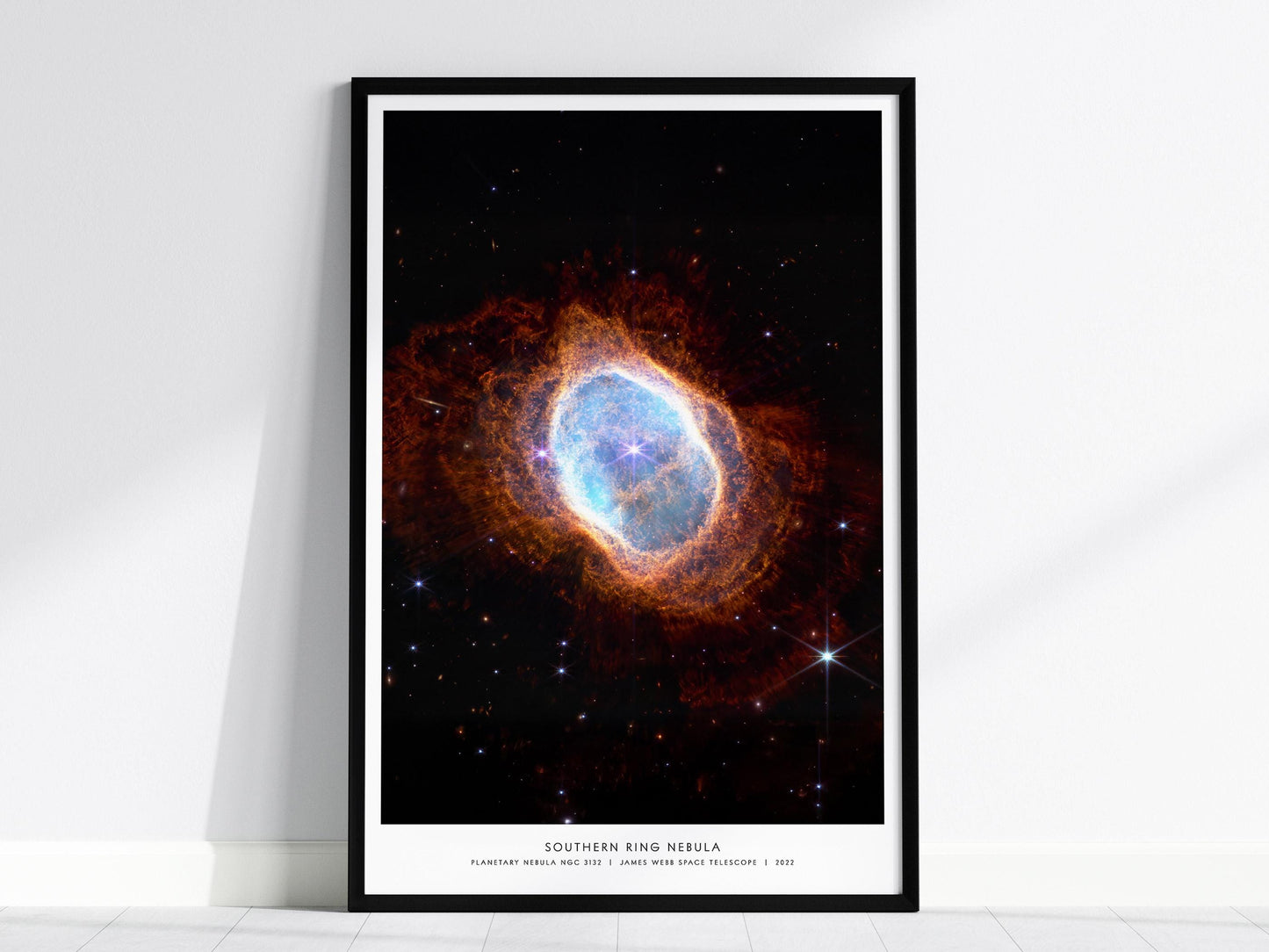 Southern Ring Nebula James Webb Telescope Deep Space Wall Art