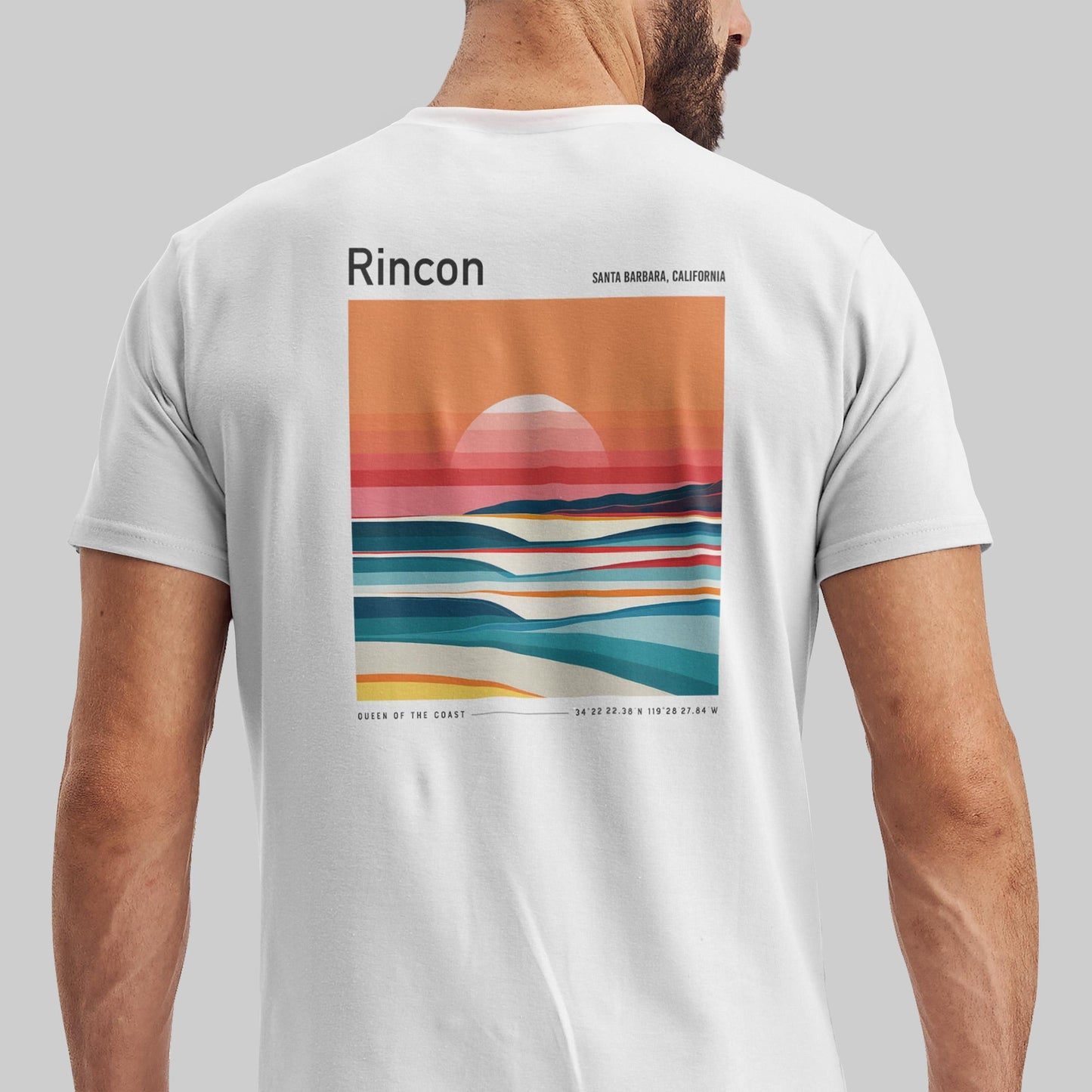 Rincon Santa Barbara California Vintage Surf Shirt Pocket Tee