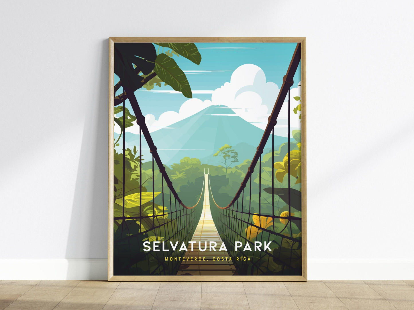 Selvatura Park Monteverde Costa Rica Cloud Forest Hanging Bridge Arenal Wall Art