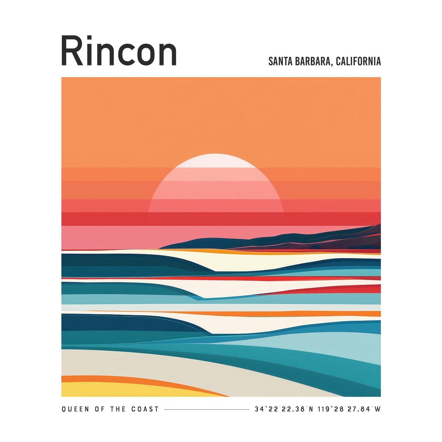 Rincon Santa Barbara California Vintage Surf Shirt Pocket Tee