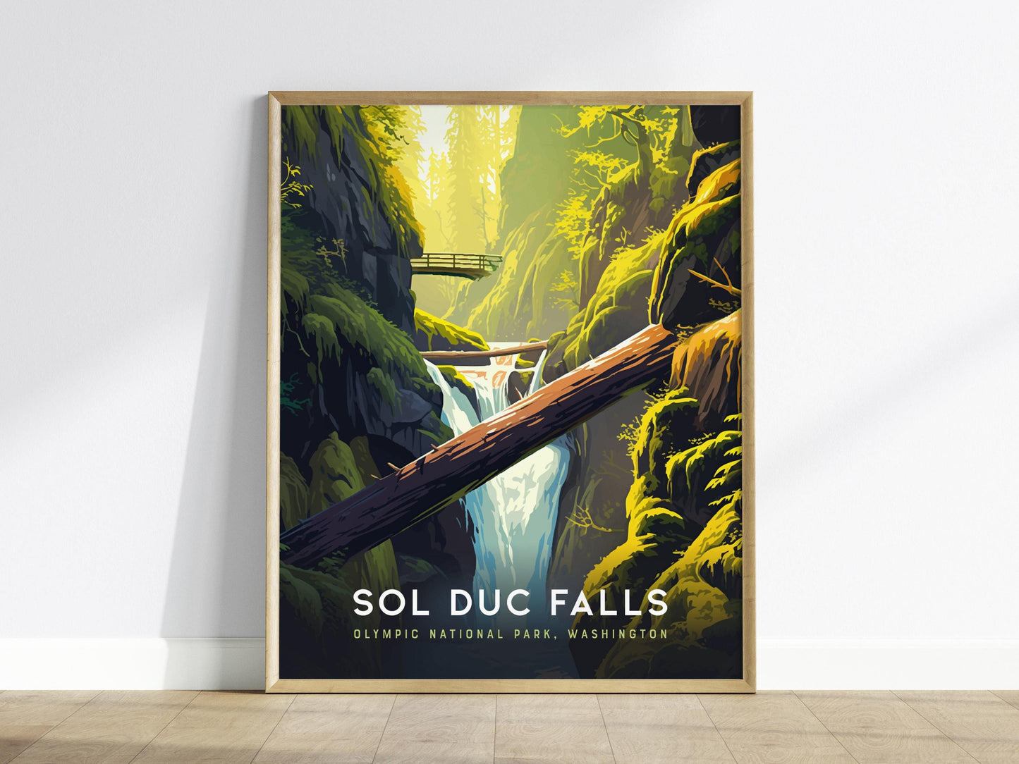 Sol Duc Falls Olympic National Park Washington Wall Art