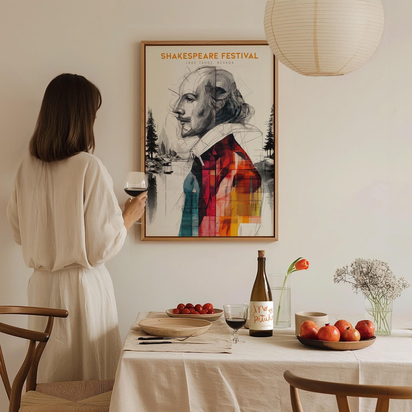 Lake Tahoe Shakespeare Festival Nevada Event Poster Wall Art