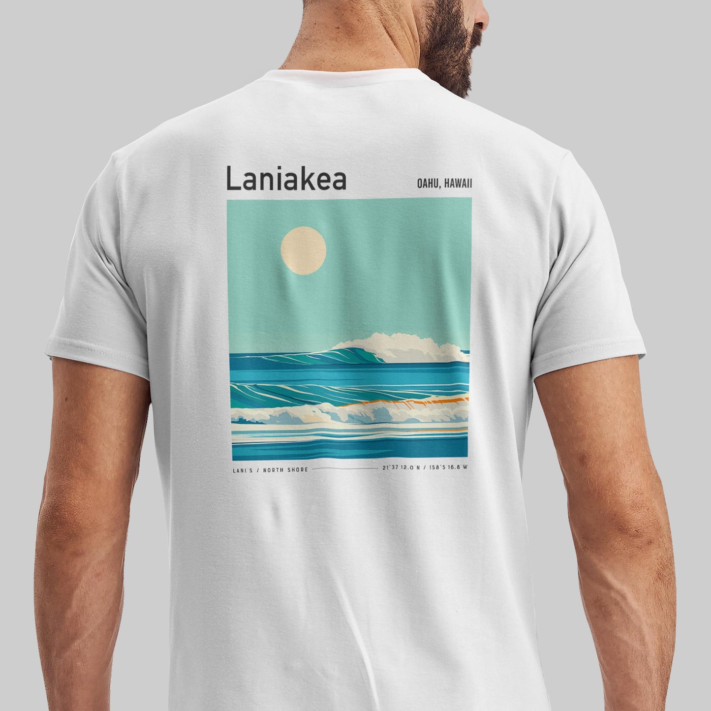Laniakea North Shore Hawaii Vintage Surf Shirt Pocket Tee