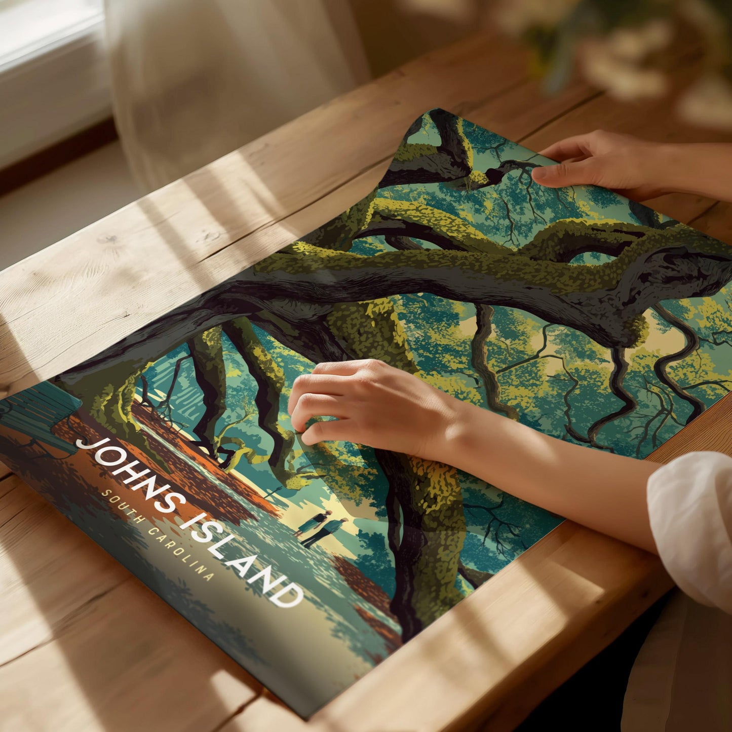 Angel Oak Tree Johns Island South Carolina Southern Wall Art