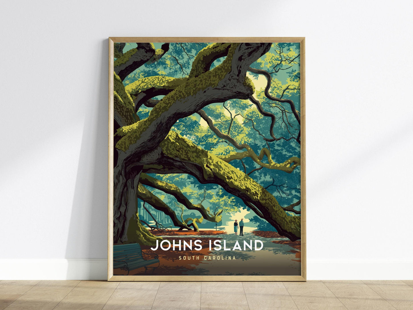 Angel Oak Tree Johns Island South Carolina Southern Wall Art