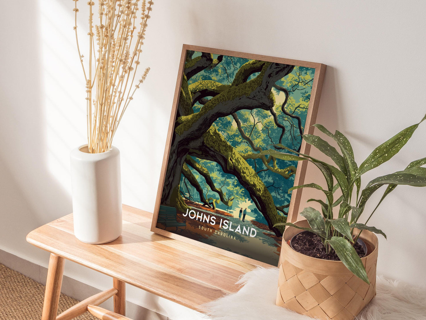 Angel Oak Tree Johns Island South Carolina Southern Wall Art