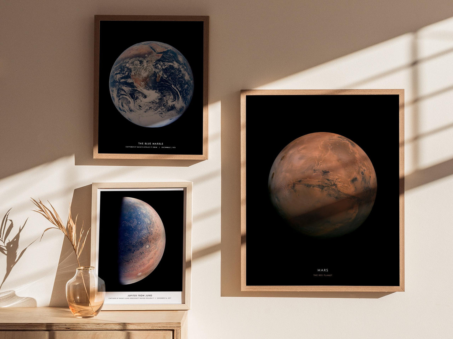 Mars NASA Red Planet Poster Science Classroom Wall Art