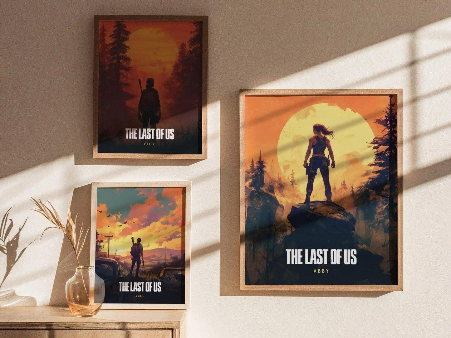 The Last of Us Part II Poster, Abby, Gaming Room Poster, Gaming Wall Poster, Gaming Print Poster, Game Gift, Video Games Poster, Gamer Gift - Swell Scenes