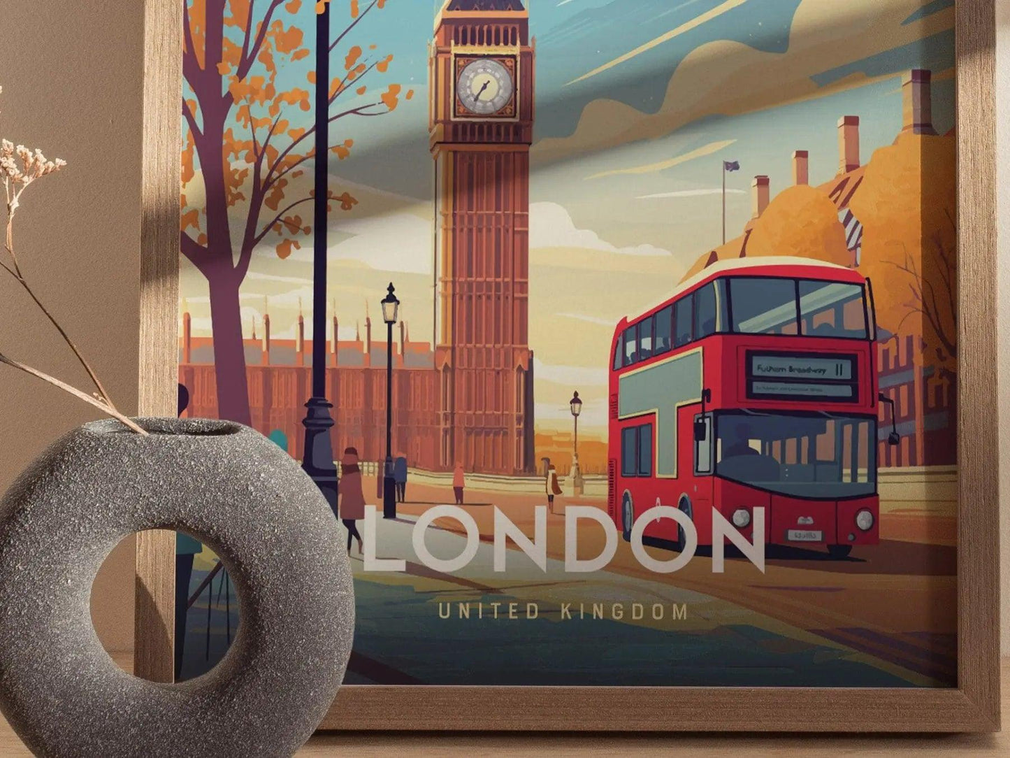 London, Iconic Big Ben: Timeless England Travel Print - London Wall Art & Traveler Gift, London United Kingdom Traveler Gift - Home Decor - Swell Scenes