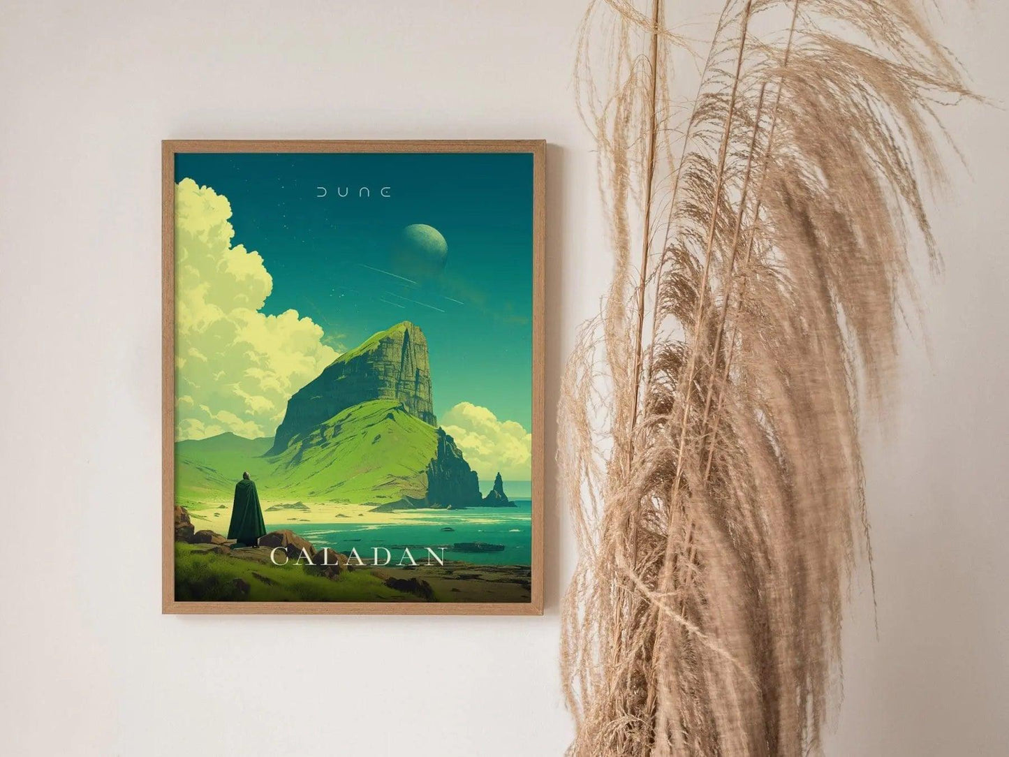 Dune Caladan Poster 2021 2024, Minimalist Poster, Dune Poster, Dune Movie Print, Timothée Chalamet, Zendaya, Oscar Isaac, Josh Brolin, Decor - Swell Scenes