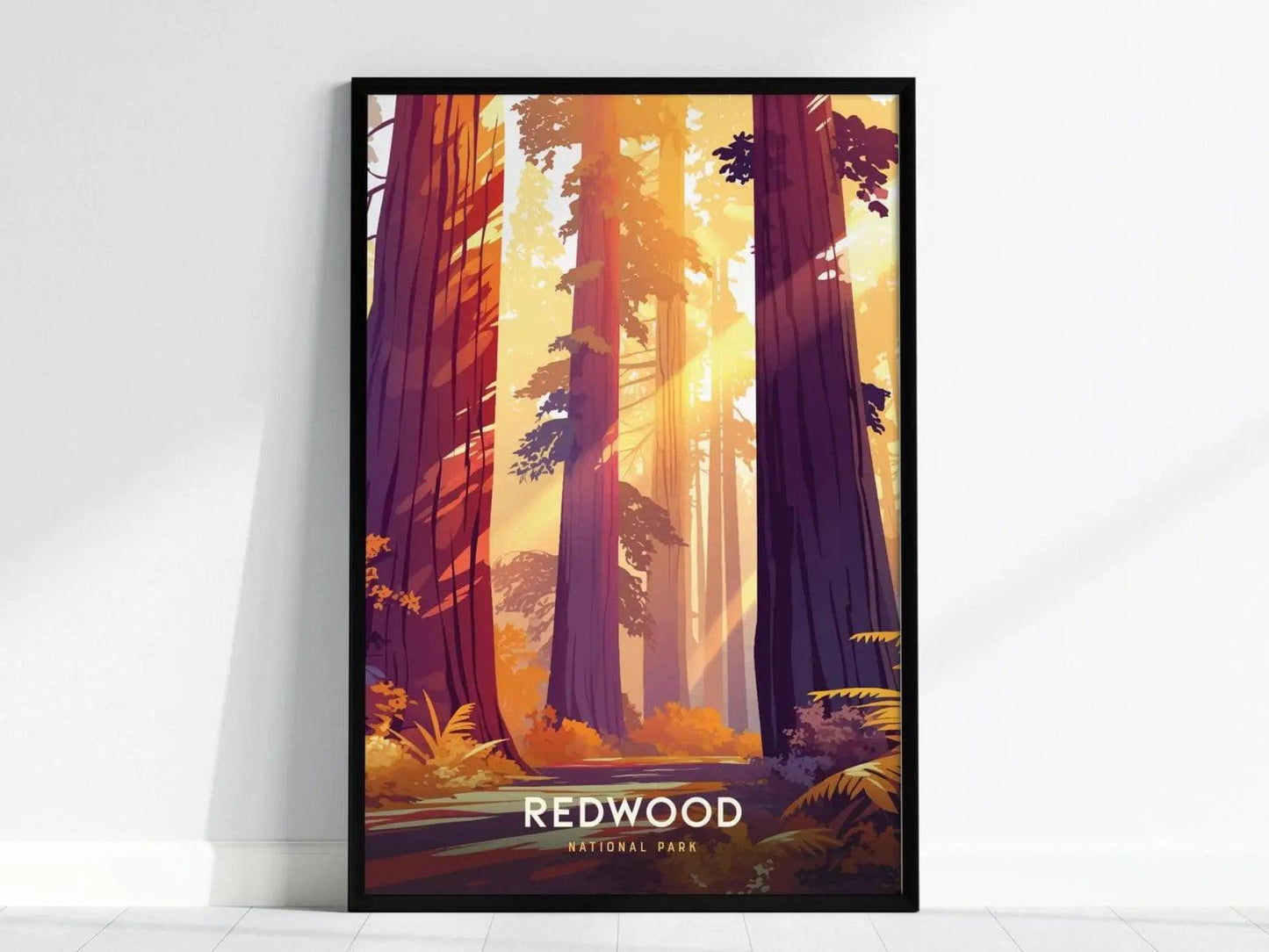 National Parks Gallery Wall FRAMED or UNFRAMED Choose 8 Iconic Nature Lover Poster Set Hiker Gift Outdoors Art Series | Swell Scenes | S8-4 - Swell Scenes