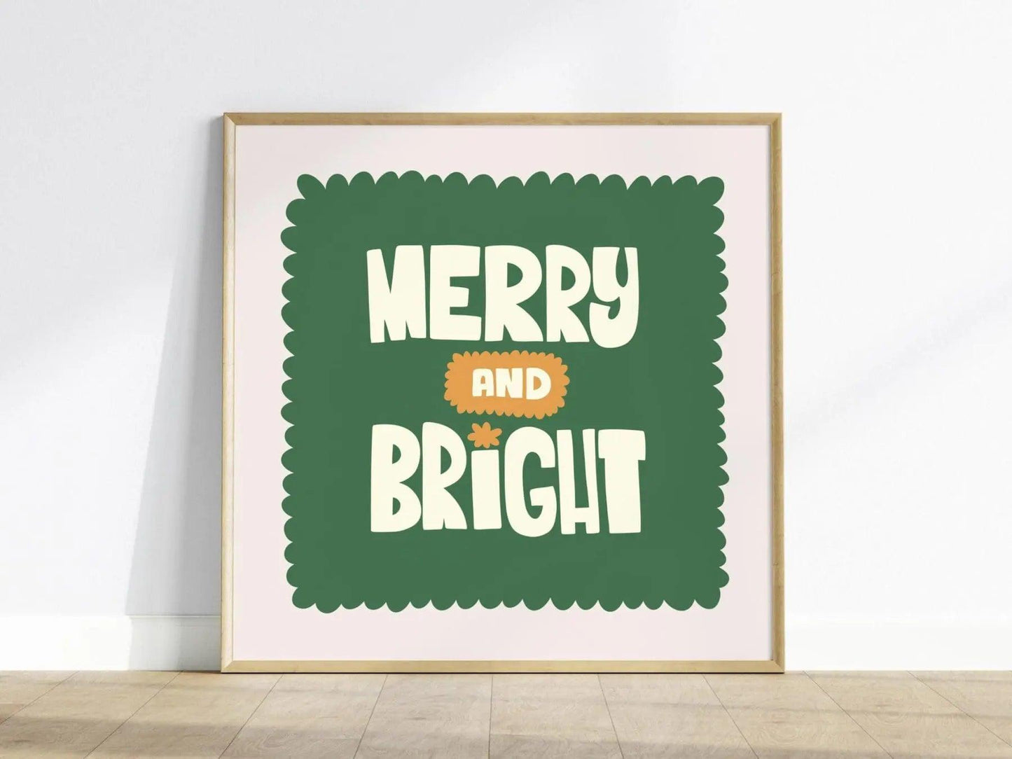 Holiday Cheer Gallery Wall FRAMED or UNFRAMED | Pick 6 Festive Christmas Prints Set | Holiday Decor Art Series | Swell Scenes | S6-4 - Swell Scenes