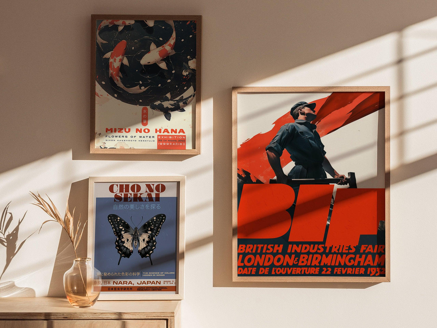 British Industries Fair Poster – 1932 BIF Exhibition Print, Industrial Art, Vintage Advertising, Available Framed/Unframed, Retro Decor - Swell Scenes