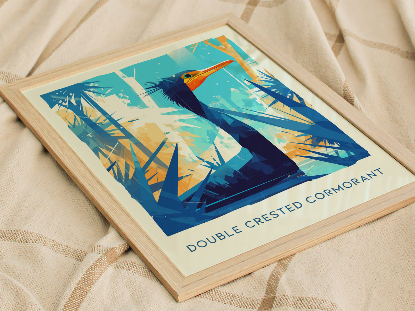 Cormorant Audubon Print | Florida Bird Lover Wall Art | Framed or Unframed