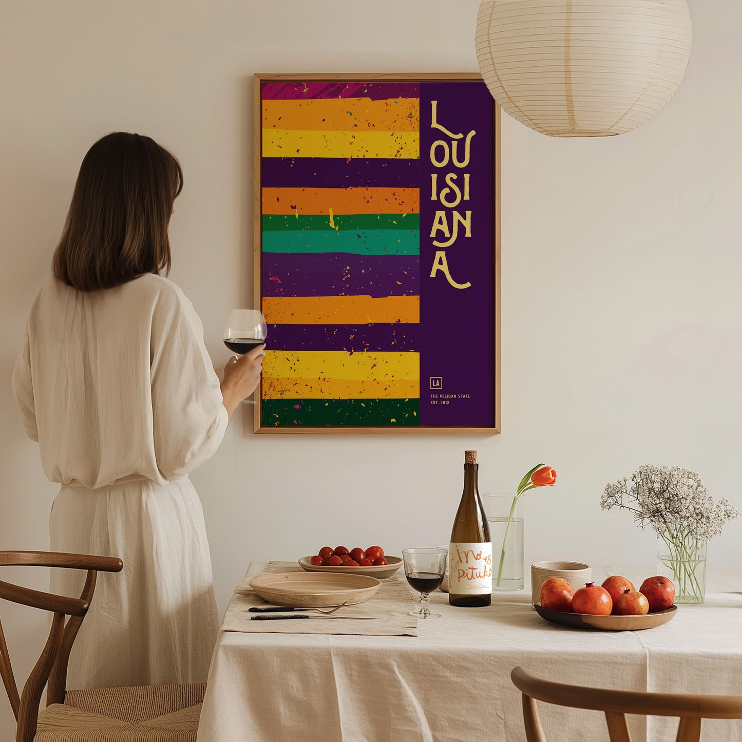 Louisiana Poster | The Pelican State Wall Art