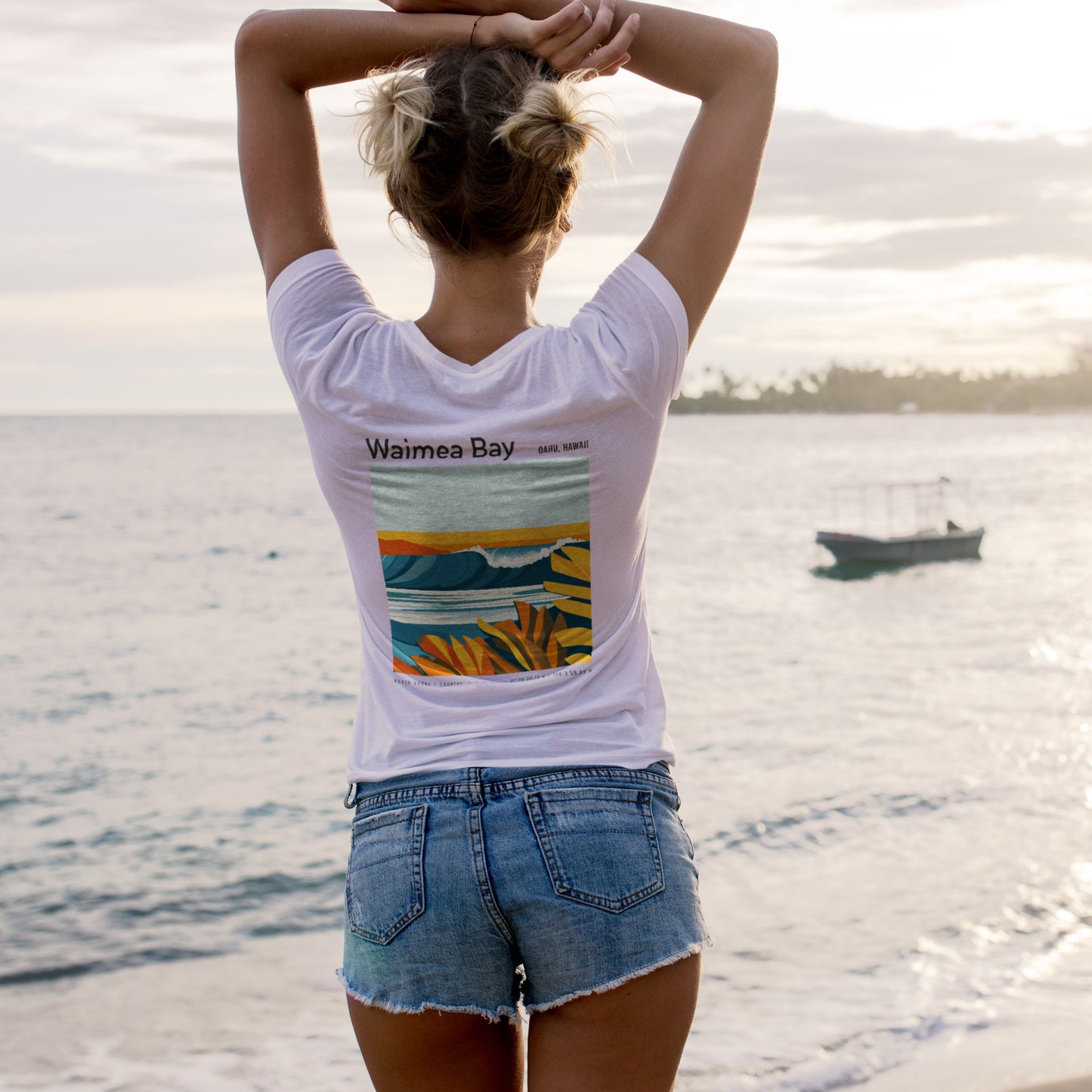 Surf Shirt Back 07B