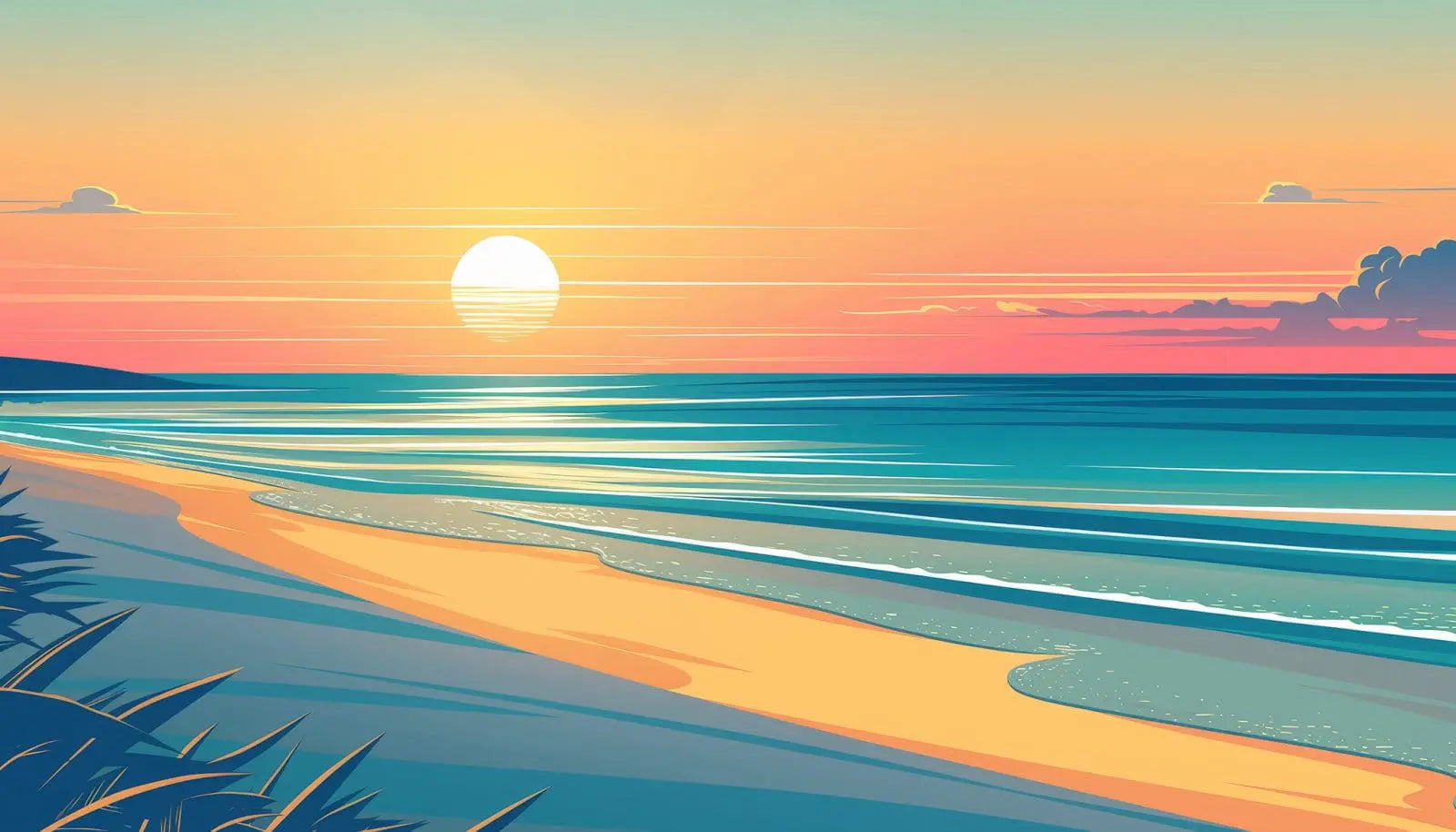 The Best Beaches for a Relaxing Getaway (and the Posters That Celebrate Them)