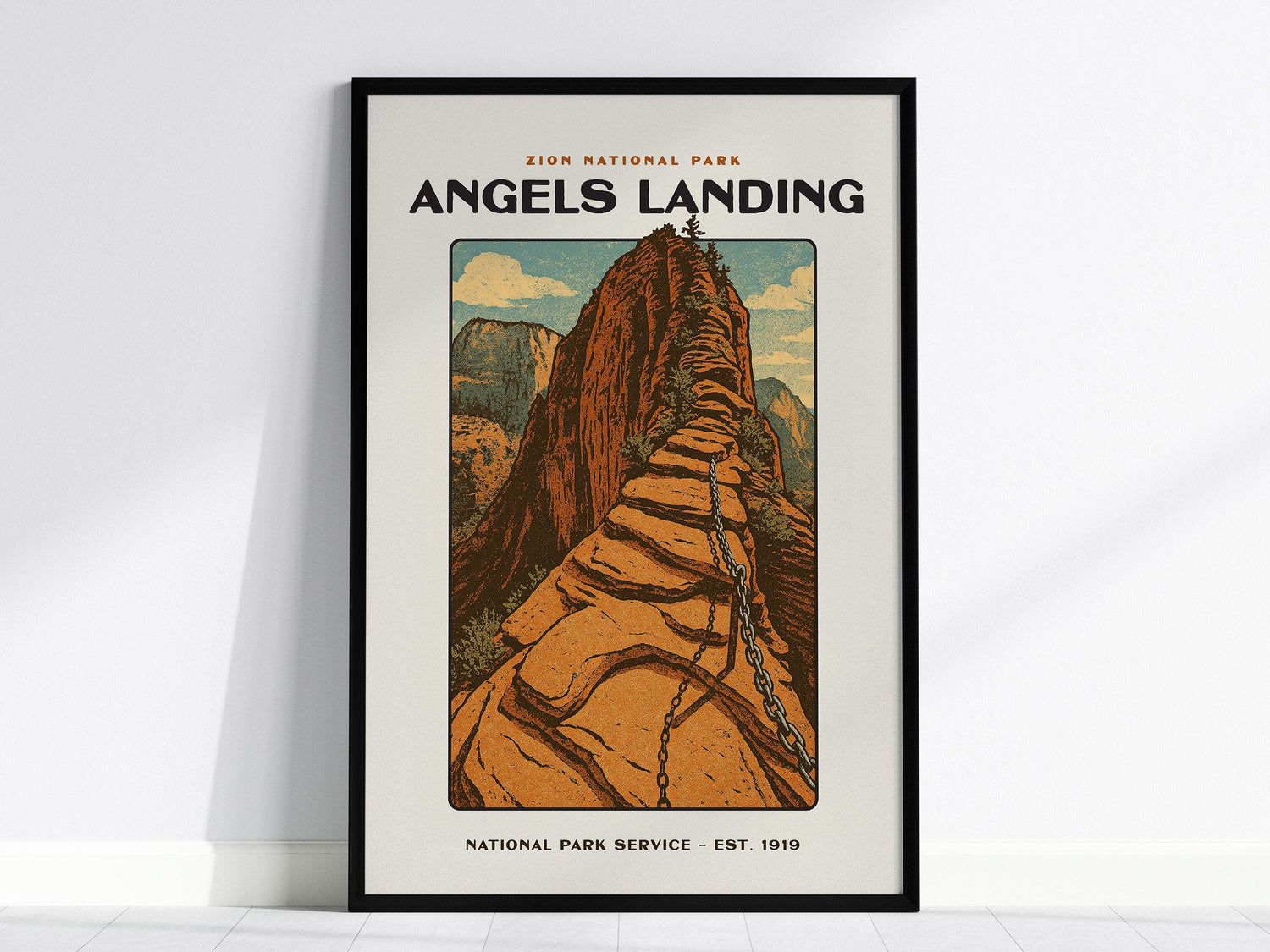 Hiking Trails Wall Art – Adventure Awaits Beyond the Path