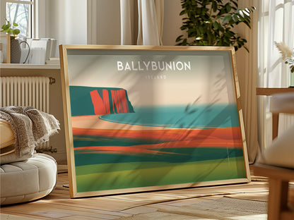 Ballybunion, Ireland Landscape Poster | Golf Wall Art & Framed or Unframed Wall Art — framed and ready to hang