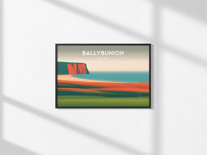 Ballybunion, Ireland Landscape Poster | Golf Wall Art & Framed or Unframed Wall Art — framed and ready to hang, 2x3 in