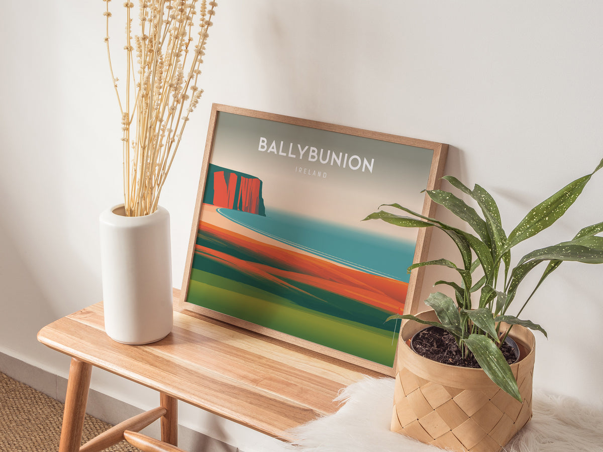 Ballybunion, Ireland Landscape Poster | Golf Wall Art & Framed or Unframed Wall Art — 20x16 in