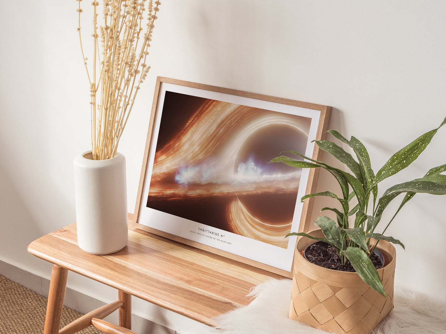 Sagittarius A* Landscape Poster | NASA Space Photography Wall Art — 20x16 in