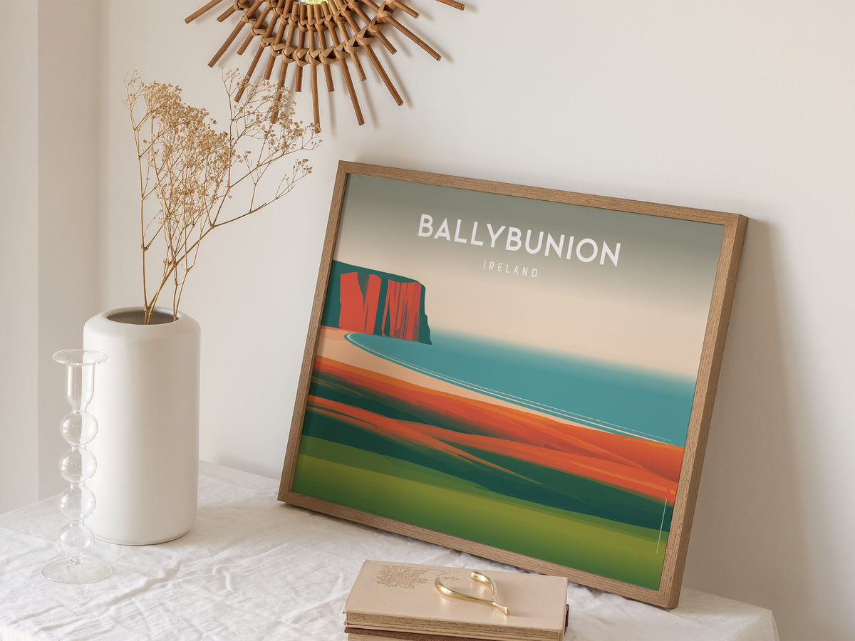 Ballybunion, Ireland Landscape Poster | Golf Wall Art & Framed or Unframed Wall Art — 16x20 in