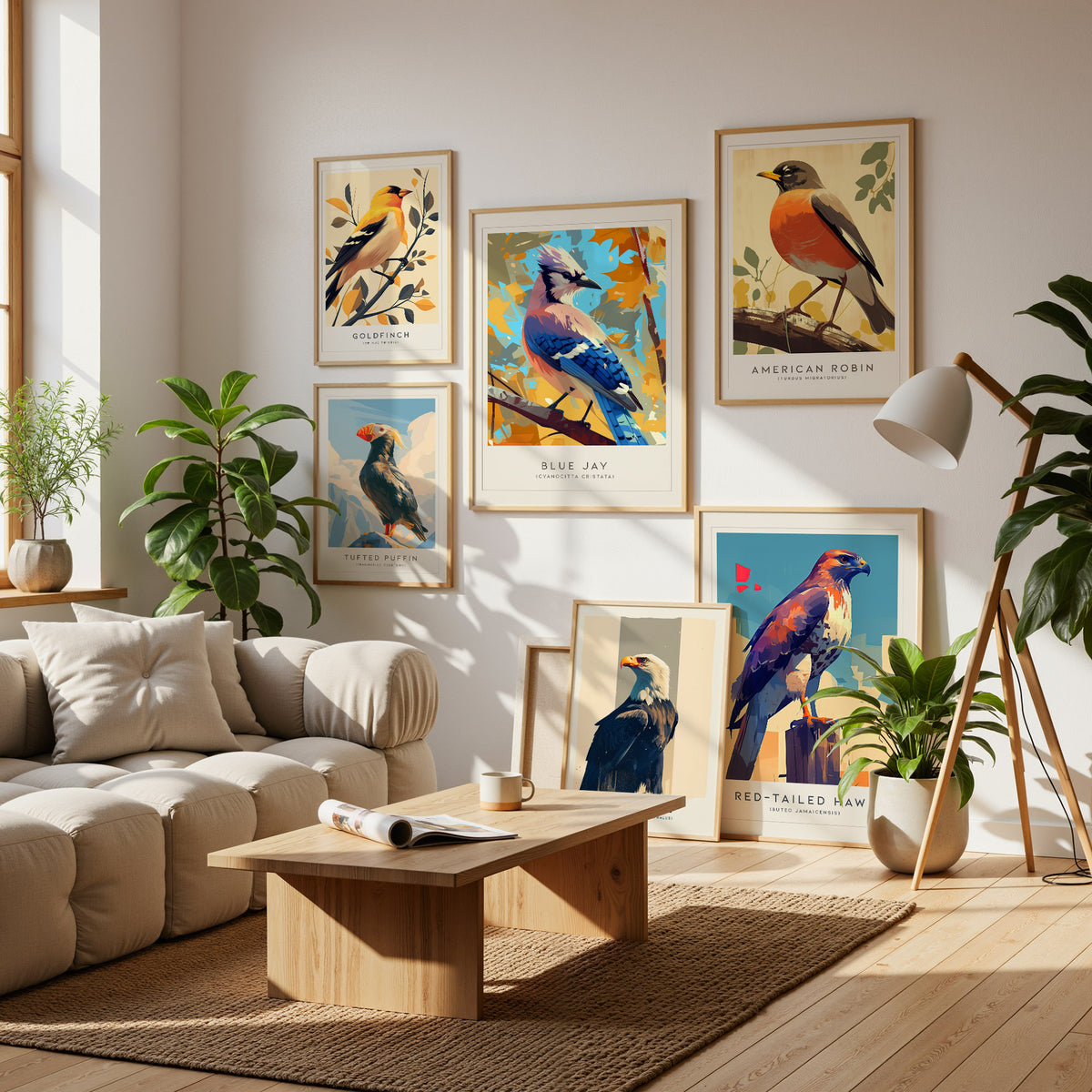 Audubon Birds Framed Gallery Wall Art Set | Pick 6 | Varied Pre-Selected Sizes