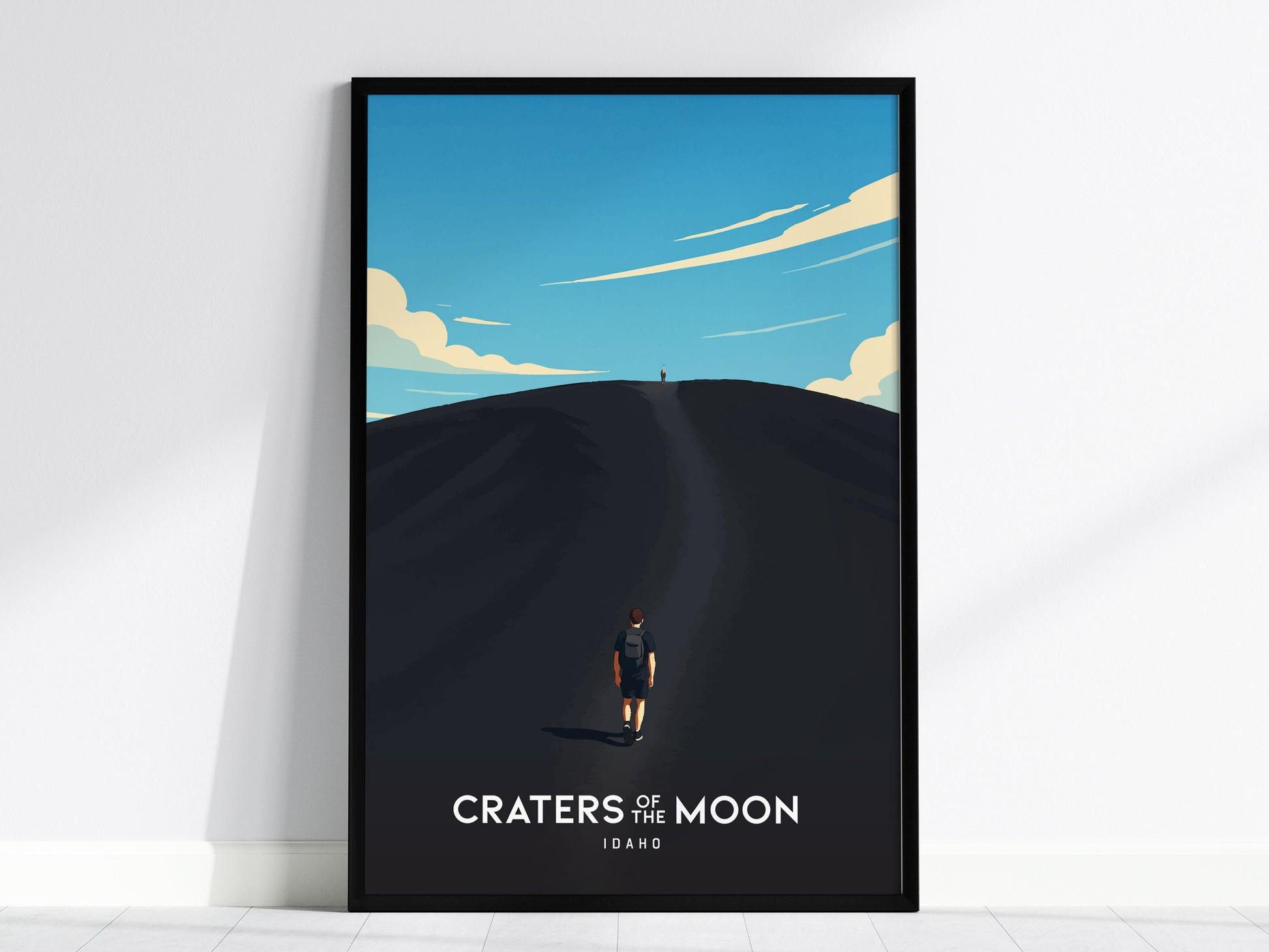 Craters of the Moon Poster | Idaho National Monument Wall Art