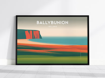 Ballybunion, Ireland Landscape Poster | Golf Wall Art & Framed or Unframed Wall Art — framed wall art, 24x36 in