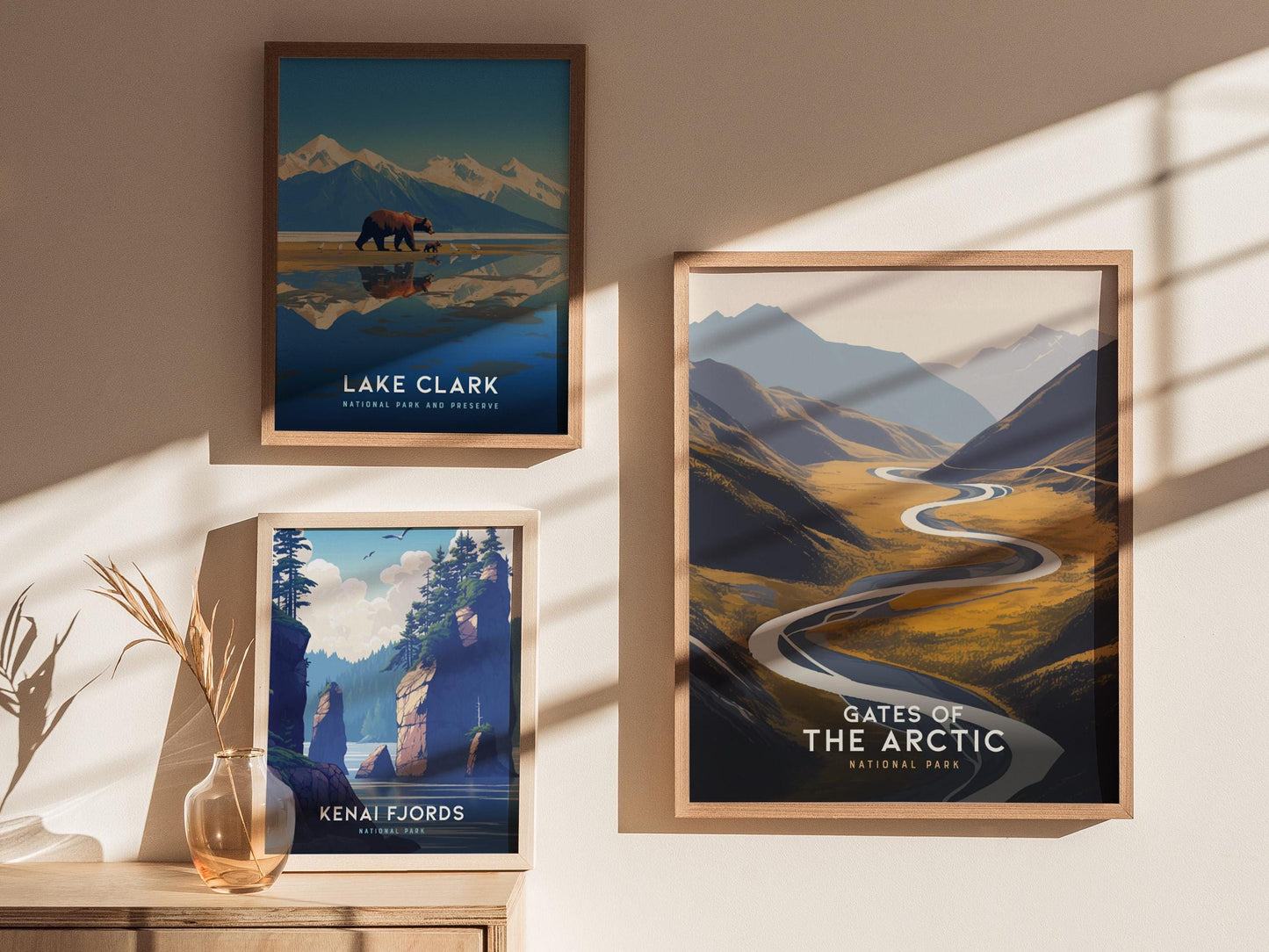 Gates of the Arctic National Park Alaska Travel Print Wall Art