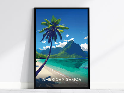 American Samoa National Park Ofu Beach Tropical Wall Art