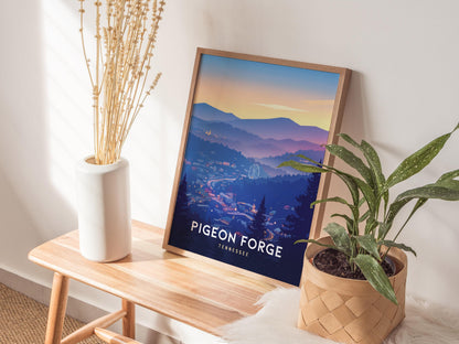 Pigeon Forge Tennessee Smoky Mountains Scenic Wall Art