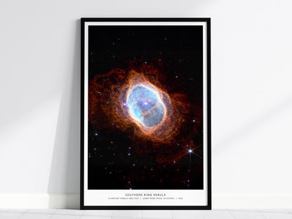 Southern Ring Nebula James Webb Telescope Deep Space Wall Art