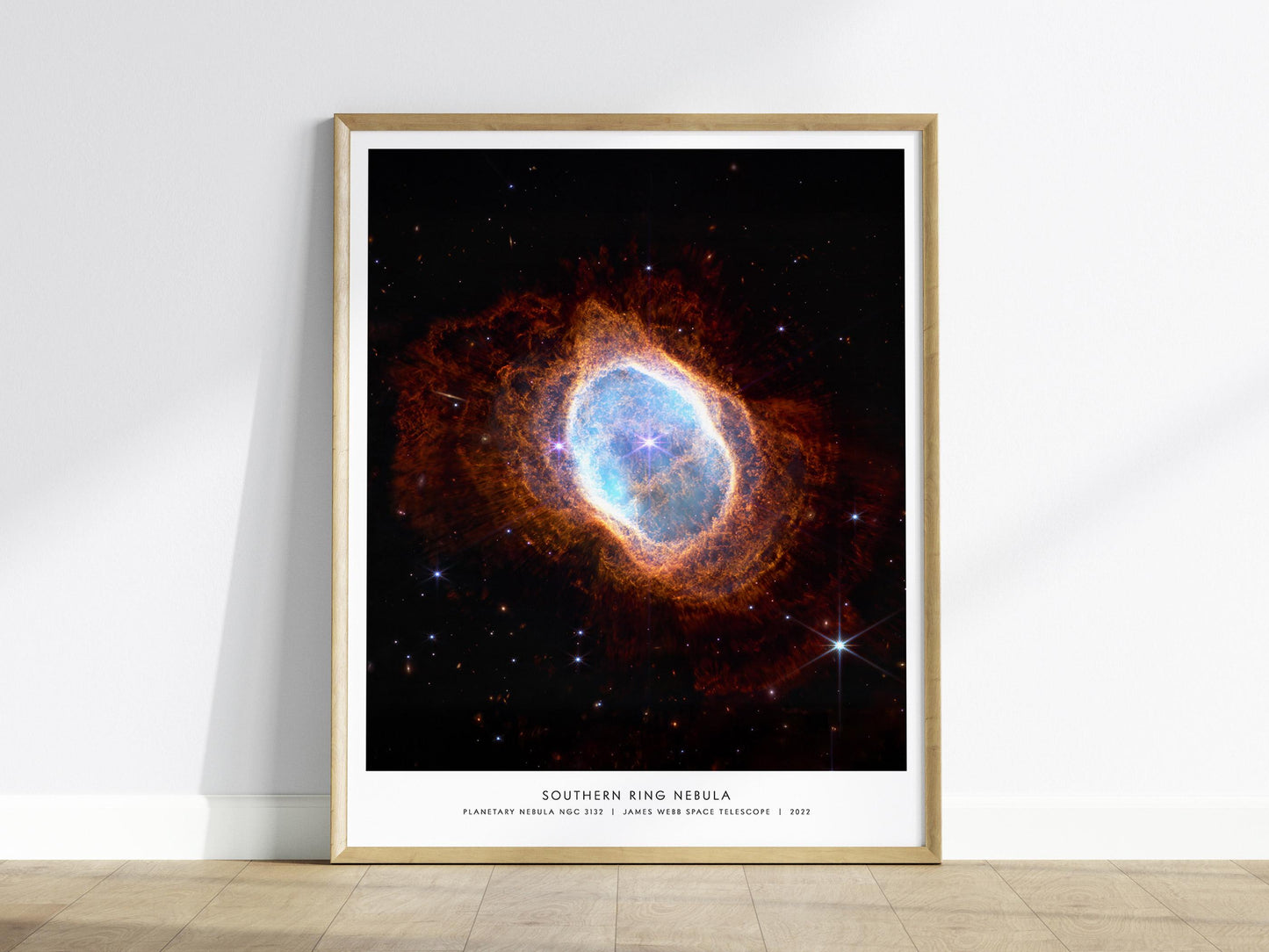 Southern Ring Nebula James Webb Telescope Deep Space Wall Art