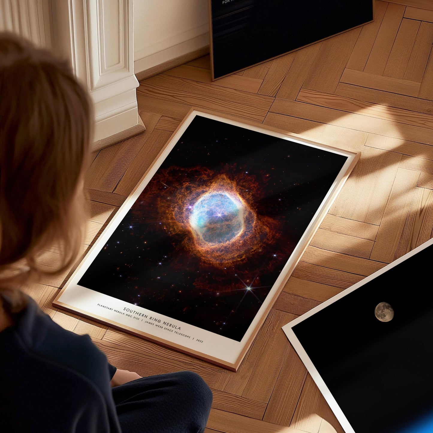 Southern Ring Nebula James Webb Telescope Deep Space Wall Art