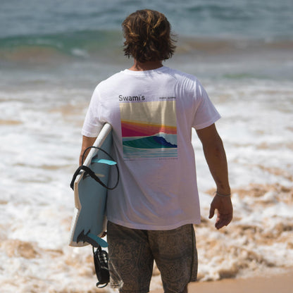 Swami's Encinitas California Vintage Surf Shirt Pocket T-Shirt