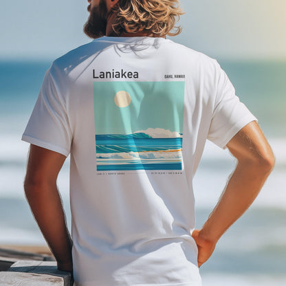 Laniakea North Shore Hawaii Vintage Surf Shirt Pocket Tee