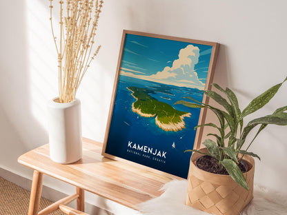 Kamenjak National Park Croatia Coastal Wall Art Travel Print