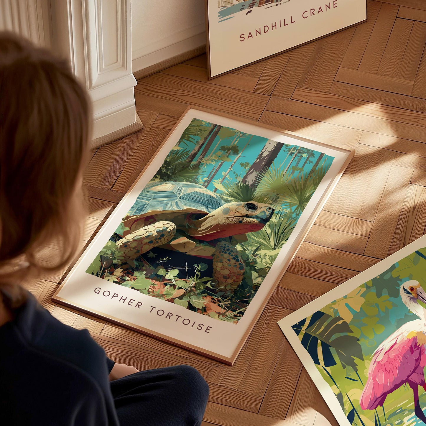 Gopher Tortoise Print | Florida Wildlife Wall Art