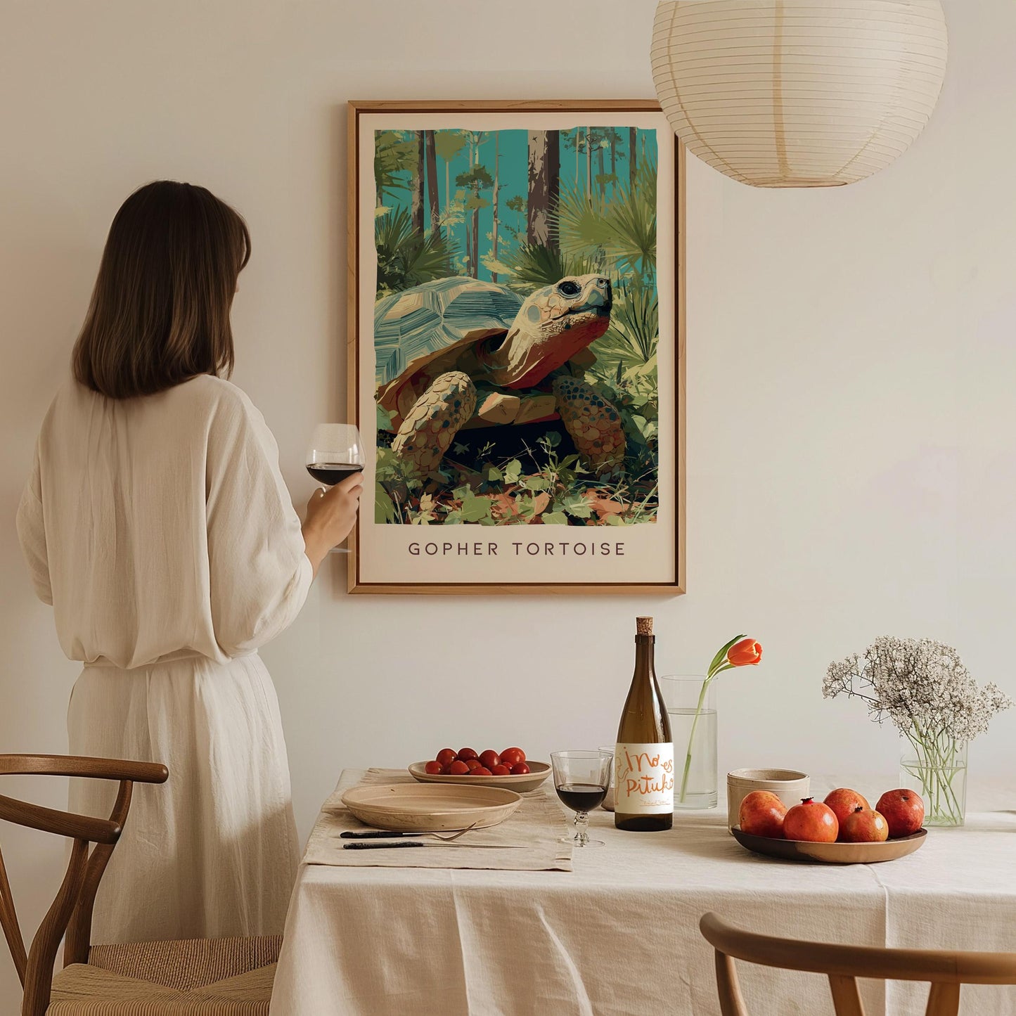 Gopher Tortoise Print | Florida Wildlife Wall Art