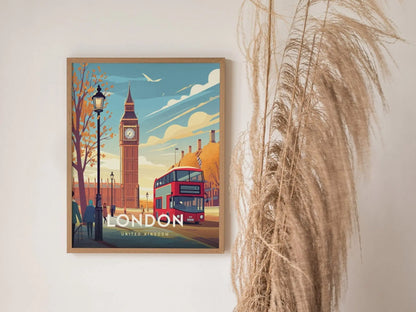 London, Iconic Big Ben: Timeless England Travel Print - London Wall Art & Traveler Gift, London United Kingdom Traveler Gift - Home Decor