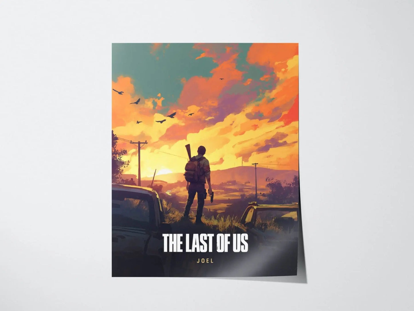 The Last of Us Part I Poster, Joel, Gaming Room Poster, Gaming Wall Poster, Gaming Print Poster, Game Gift, Video Games Poster, Gamer Gift