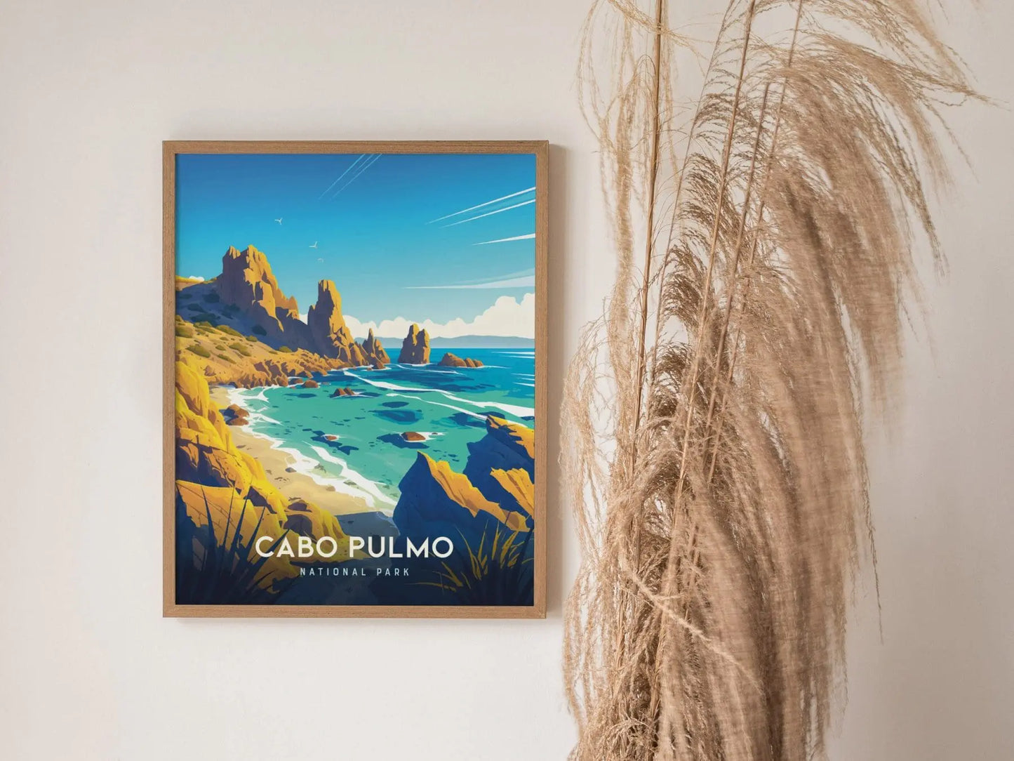 Cabo Pulmo National Park Poster, Baja California Wall Art, Framed/Unframed Marine Print, Ocean Reef Art, Mexico Nature Decor, Tourism Gift