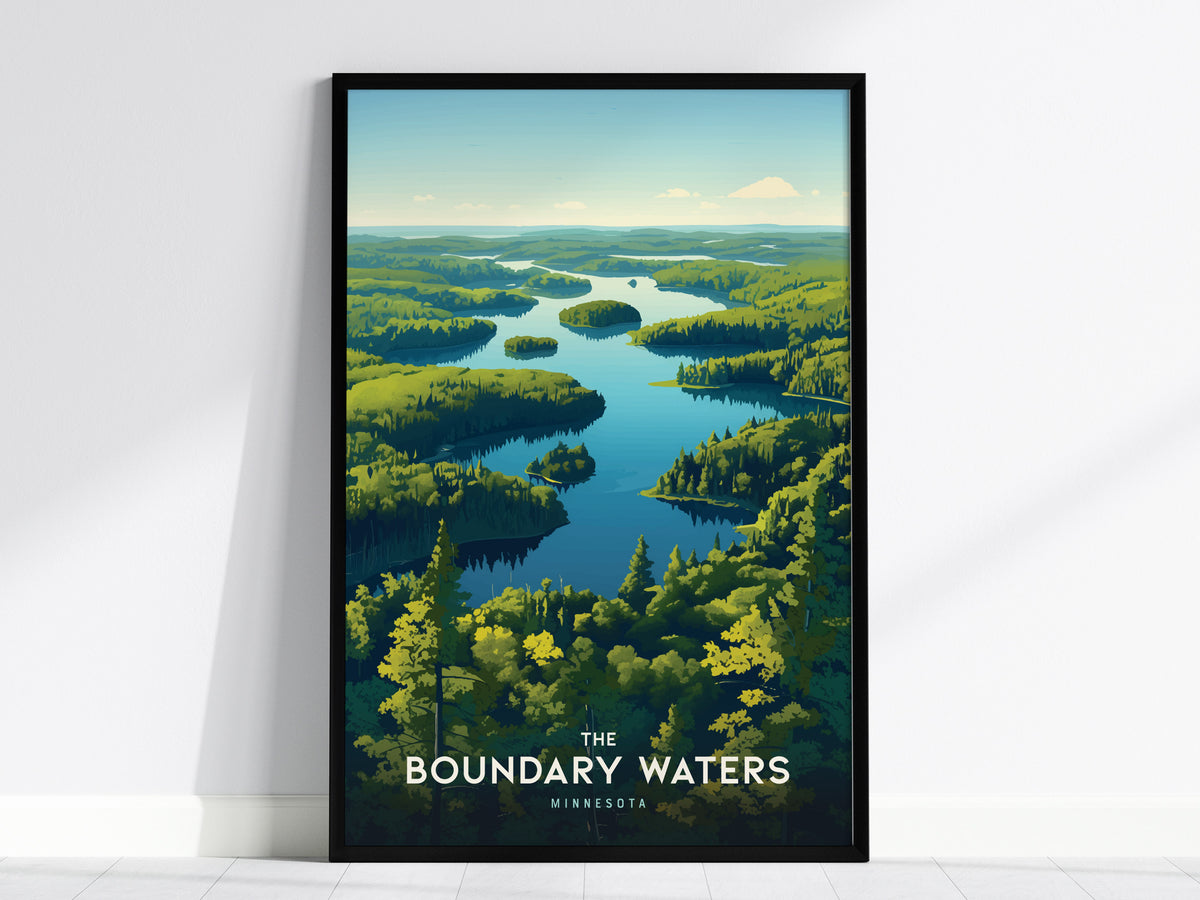 Minnesota Gallery Wall | Gooseberry Falls & Grand Marais | Set of 8 Matching Framed Prints