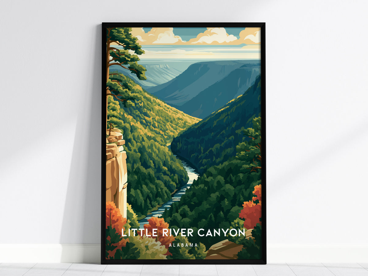 Alabama Travel Collection | Gallery Wall Set of 4 | Curated Gallery Wall | Pen & Ink