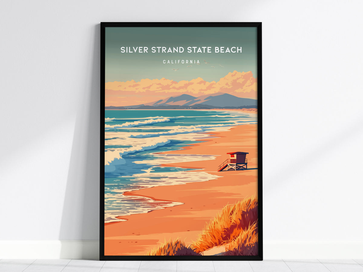 Los Angeles Travel Gallery Wall | Set of 5 | Curated Framed Art Set