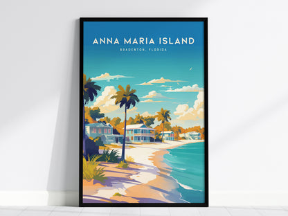 Florida Gallery Wall | Set of 4 | Art Print Set | Living Room Decor